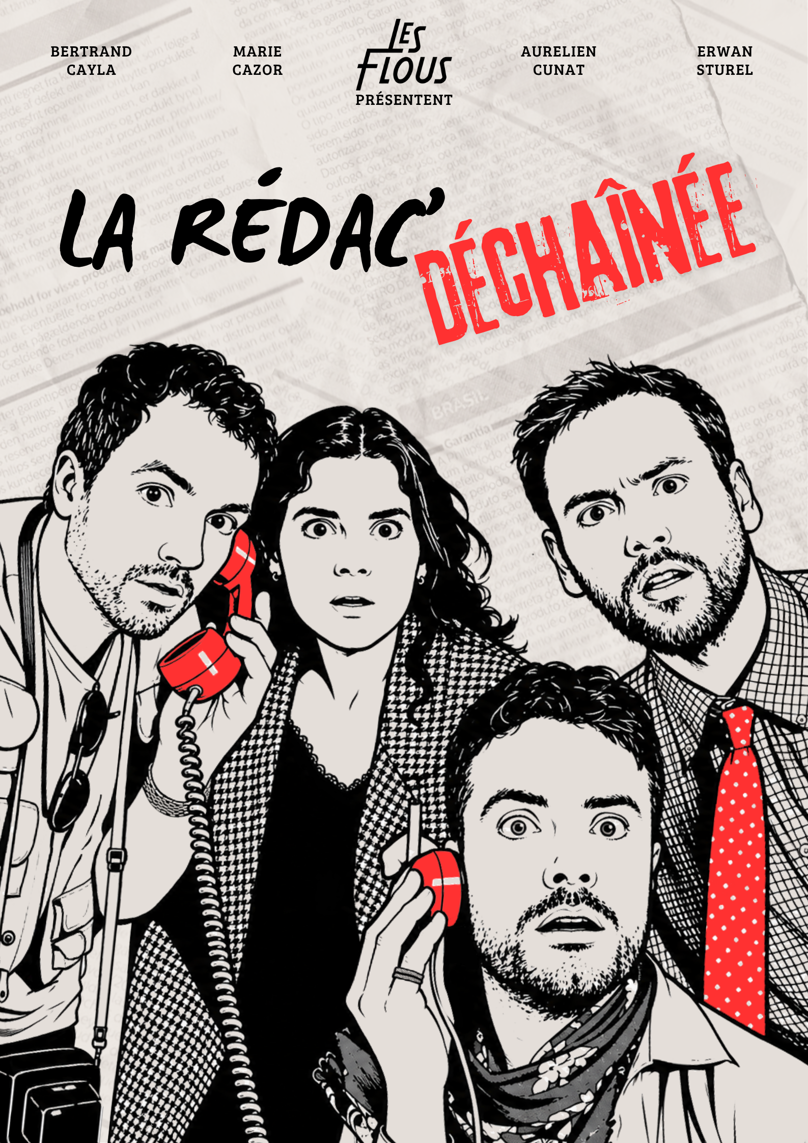 LE BIG SHIOW, Avec les meilleurs humoristes de l'École du One Man Show<br />
Spectacle conçu par Alexandre Delimoges